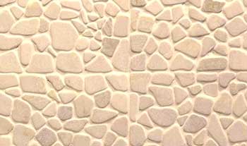 stone wall mosaic tiles